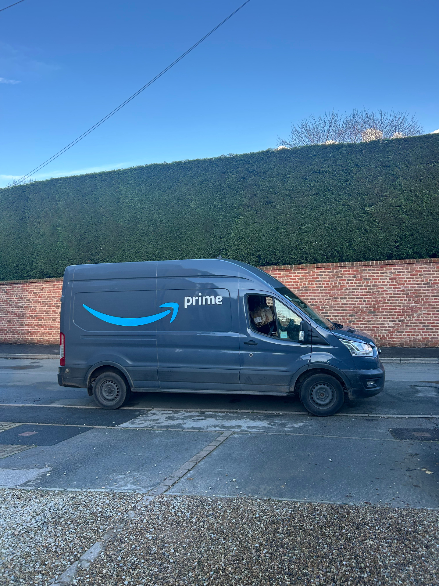 MDSL Prime van loaded for the day's route